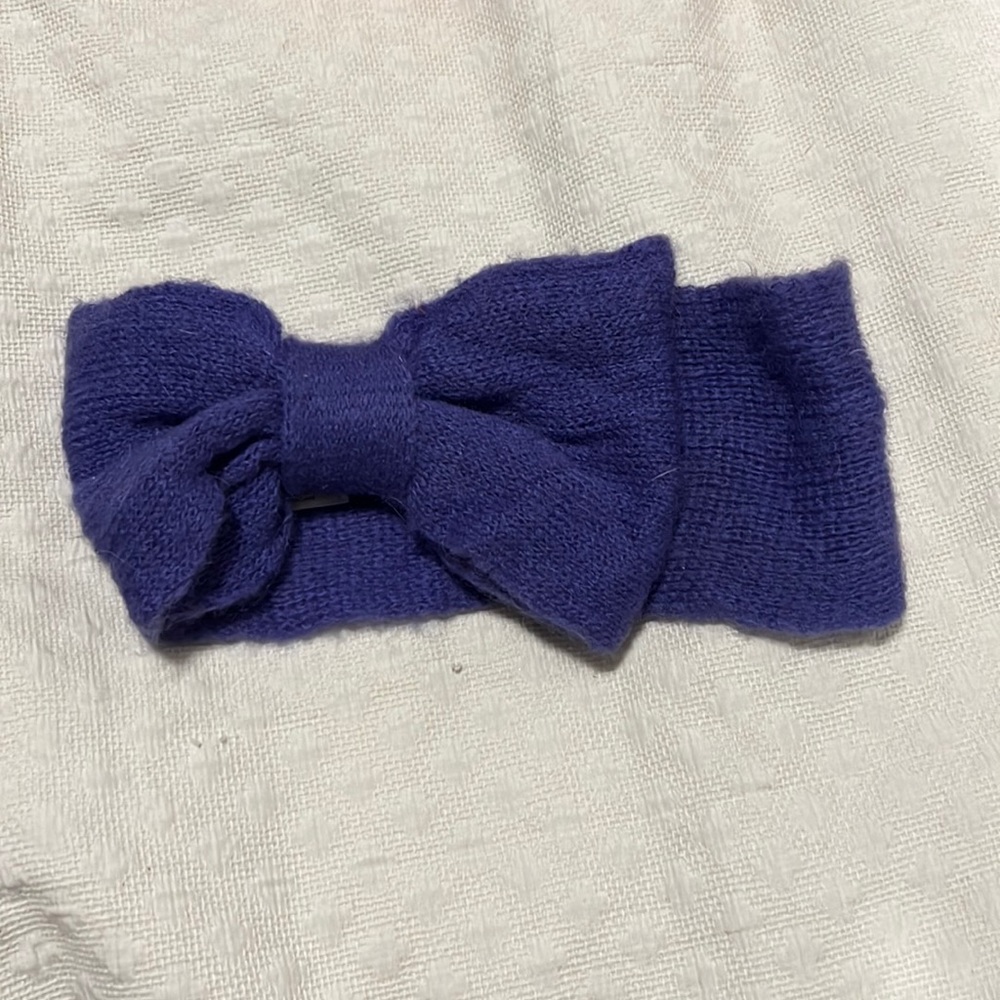 Winter Headband with Bow